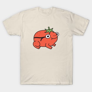 Cute Tomato Frog Doodle T-Shirt